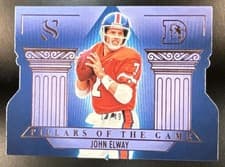 2025 Panini Silhouette Pillars of the Game John Elway #27 card