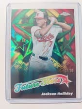 2025 Topps Chrome Logofractor Edition Future Stars Jackson Holliday #FS-1 card