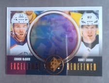 2025 2024 SPx Excellence Redefined Connor McDavid / Sidney Crosby #EX-6