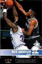 Nick Anderson 1994-95 Hoops Base Set card