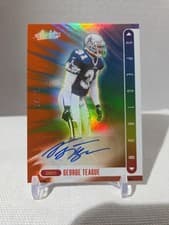 2024 Panini Absolute Spectrum Signatures George Teague #SS-GTE card
