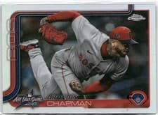 2025 Topps Chrome Update 2025 All Star Game Aroldis Chapman #ASGC-50 card