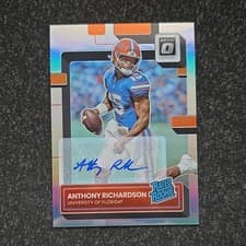 Anthony Richardson 2023 Panini Chronicles Draft Picks Donruss Optic Rated Rookie card