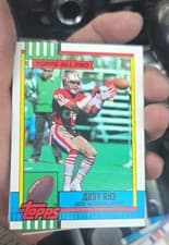 1990 Topps Tiffany Jerry Rice #8