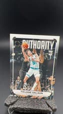 2024-25 Panini Photogenic With Authority Set Tidjane Salaun #8 card