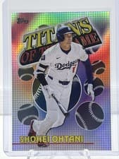2026 Topps Titans of the Game Shohei Ohtani #TOG-1 card