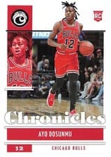 Ayo Dosunmu 2021-22 Panini Chronicles Base Set card