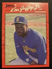 Ken Griffey Jr. 1990 Donruss card