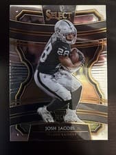 Josh Jacobs 2019 Panini Select card