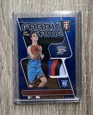 2024-25 Panini Totally Certified Fabric of the Game Rookies Nikola Topic #FGR-NKT card