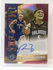 2025-26 Finest Masters Autographs Paolo Banchero #MA-PB card