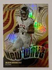 2025 Panini Revolution New Wave Bijan Robinson #19 card