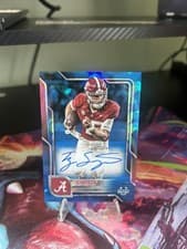 2025 Bowman University Chrome Chrome Prospect Autographs Ty Simpson #BCA-TS card