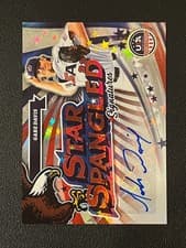 2025 Panini Stars & Stripes Star Spangled Signatures Gabe Davis #SS-GD card