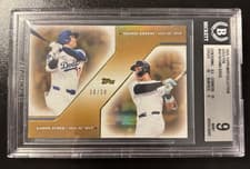 2025 Topps MLB MVP Collection Base Set Shohei Ohtani/Aaron Judge #50 card