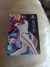 Nick Williams 2018 Bowman Platinum card