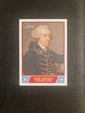 2025 Topps Heritage Notable Americans John Hancock #NS-9 card