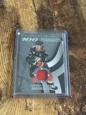 2024-25 Upper Deck Artifacts NHL Remnants Trevor Zegras #NR-1 card