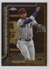 2025 Topps Gilded Collection Base Set Ketel Marte #118 card