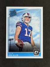 Josh Allen 2018 Donruss Optic card