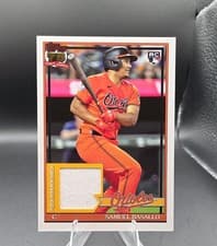 2026 Topps 1991 Topps Relics Samuel Basallo #91R-SB card