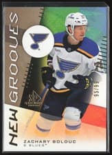 2024-25 SP Game Used New Grooves Zachary Bolduc #NG-20 card