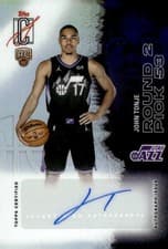 2025-26 Topps Signature Class Rookie Class Chrome Autographs John Tonje #RCC-JT card