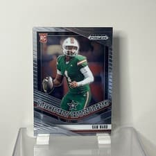 2025 Panini Prizm Draft Picks Trophy Hunting Cam Ward #6 card