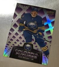 2024-25 Upper Deck Allure Colorful Futures Zach Benson #CF-1 card
