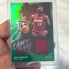 2025-26 Topps Own the Game Bam Adebayo #OTGA-BA card