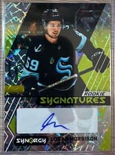 Logan Morrison 2024-25 Upper Deck Synergy Rookie Sygnatures card