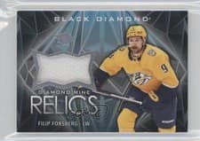 2024-25 Upper Deck Black Diamond Diamond Mine Relics Filip Forsberg #DMR-FF card