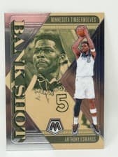 Anthony Edwards 2024-25 Panini Mosaic Bank Shot card