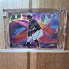 2025 Topps Chrome Update Helix Paul Skenes #HX-18 card
