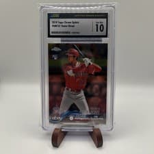 Shohei Ohtani 2018 Topps Chrome Update card