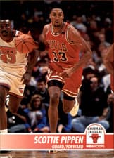 Scottie Pippen 1994-95 Hoops Base Set card