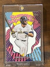 2025 Topps Summer Superstars Christian Yelich #SS-23 card