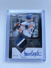 2025 Topps Autograph Patch Carlos Beltrán #TFAP-CBE card