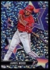 2025 Topps Cosmic Chrome StarFractor James Wood #SF-66 card
