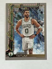 Jayson Tatum 2025 Topps Holiday card