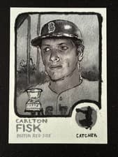 2025 Topps Shoebox Treasures Base Set Carlton Fisk #53 card