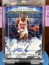 2025-26 Topps Chrome Stratospheric Signatures Hakeem Olajuwon #SM-HO card
