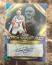 2025-26 Topps Topps Notch Signatures Alex Caruso #TNS-AC card