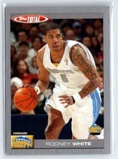 Rodney White 2004-05 Topps Total Base Set card