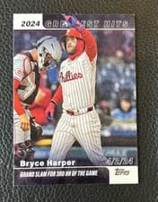 2025 Topps 2024 Greatest Hits Bryce Harper #GH-3 card