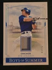 2024 Panini Boys of Summer Pastime Materials Joe Girardi #PM-JG card