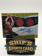 2024-25 Bowman's Best University Prospect Dual Relic Autographs Audi Crooks #PDRA-AC card