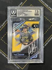 2025 Topps Diamond Icons Black PolychromatINK Autographs Paul Skenes #BPA-PS card