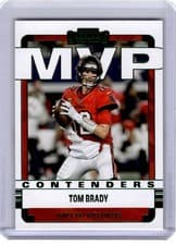 Tom Brady 2022 Panini Contenders MVP card