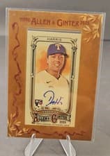 2025 Topps Allen & Ginter Framed Mini Autographs (Baseball) Dustin Harris #MA-DHA card